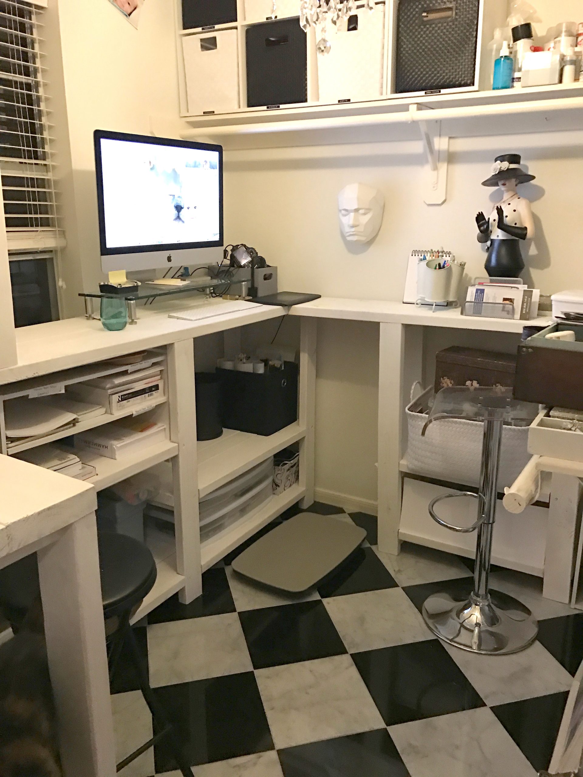 computer workspace